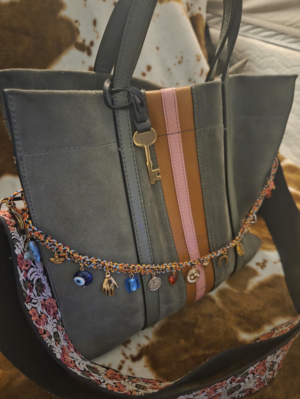 Aloe Green Zfossil CARMEN BAG - Picture 4 of 12
